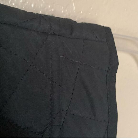 J. Jill Heritage Black Quilted Button Closure Fully Lined Vest Size Small - Picture 4 of 12